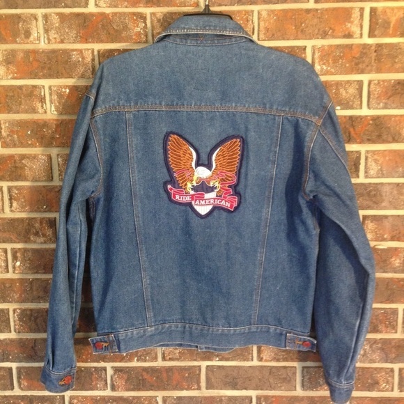 VINTAGE Tomorrow's Generation Denim Jacket Size XL - Picture 2 of 7